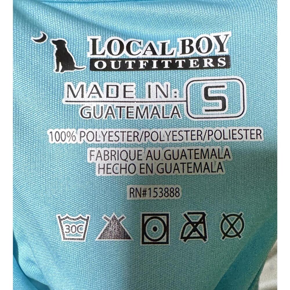 Local Girl Performance Long-Sleeve Tee in Light Blue - Picture 4 of 5